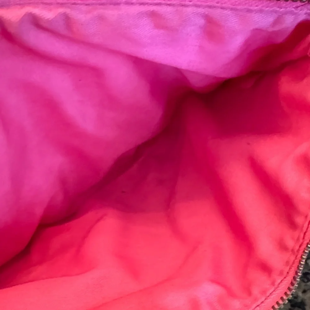 Victoria's Secret Pink and Blue Striped sequins Pouches